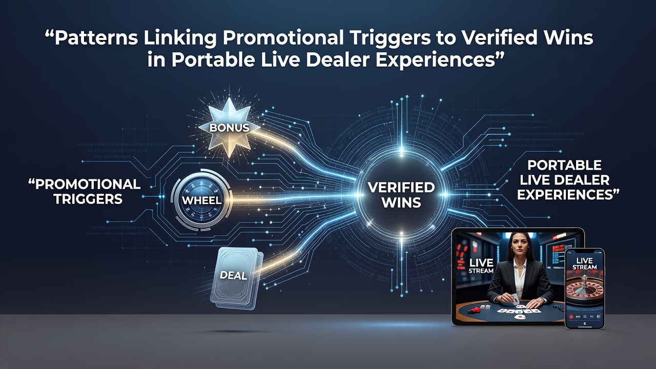 Mobile device displaying live dealer blackjack table with promotional overlay and win notification
