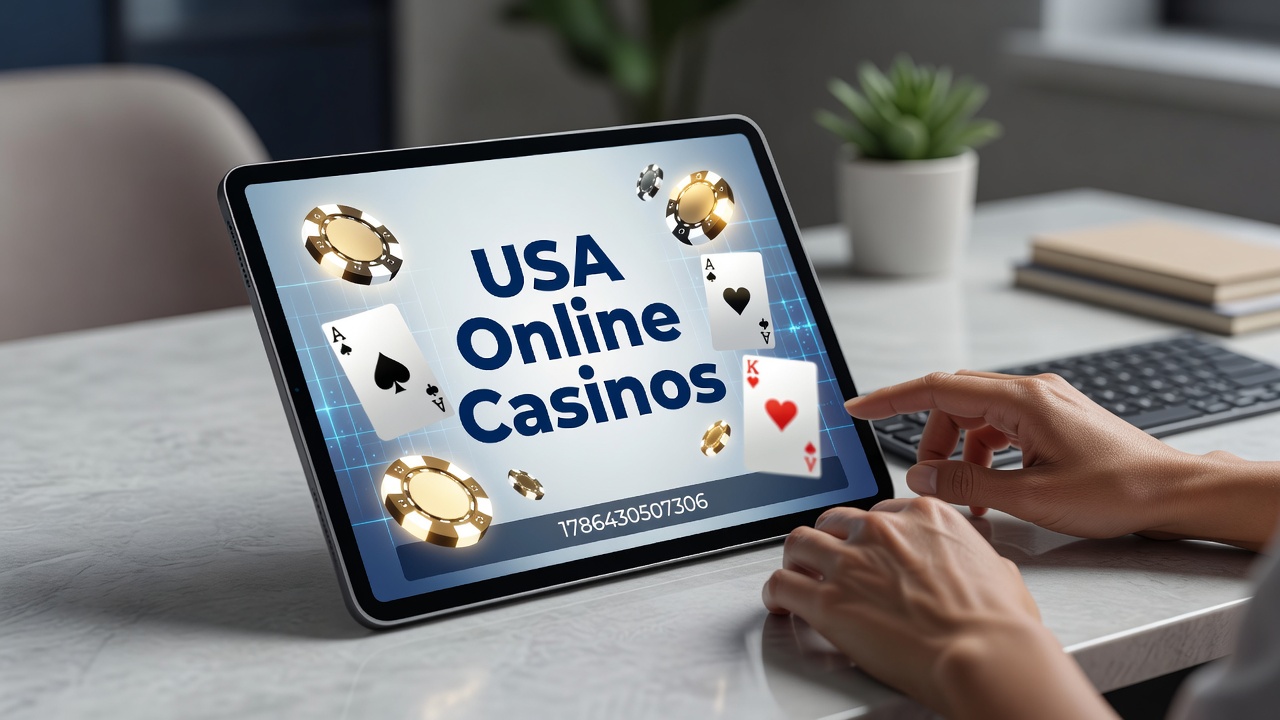 Secure online casino interface showing verified payment options and game lobby for US players